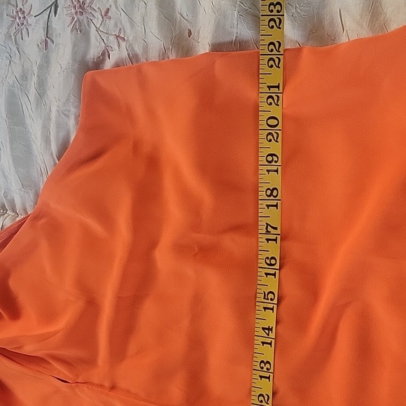BOLD elements Elegant Atlantic Orange Halter Dress, Size: L, NWT - Picture 14 of 14